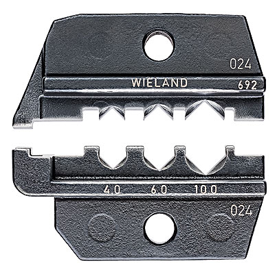 Knipex 97 49 69 2 Crimping dies for solar cable connectors gesis solar PST 40 (Wieland)