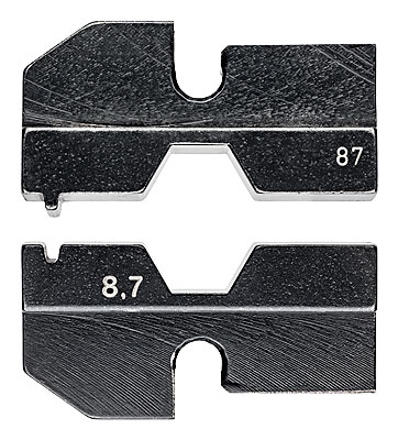 Knipex 97 49 87 Crimping dies for FSMA, ST and MIC connectors for fibre optics