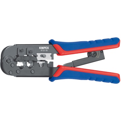 Knipex 97 51 10 SB Crimping Pliers for Western plugs