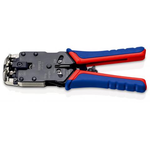 Knipex 97 51 12 SB Crimping Pliers for Western plugs