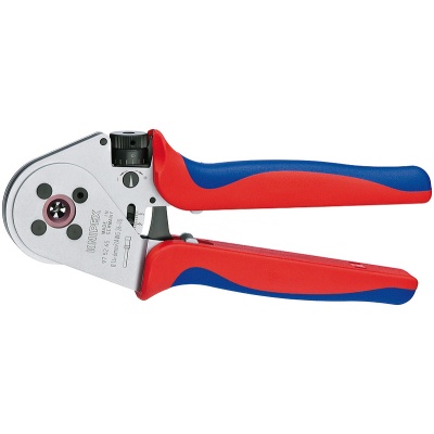 Knipex 97 52 65 Four-Mandrel Crimping Pliers for turned contacts