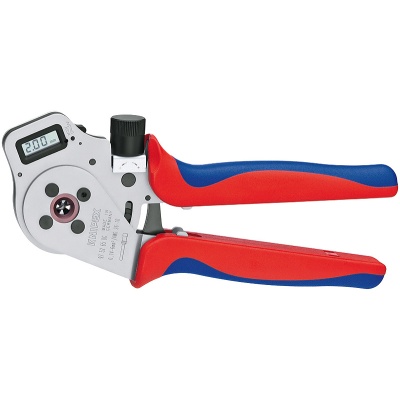 Knipex 97 52 65 DG A Four-Mandrel Crimping Pliers for turned contacts