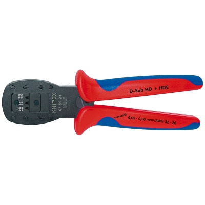 Knipex 97 54 24 Crimping Pliers for micro plugs parallel crimping