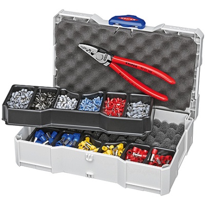Knipex 97 90 06 Crimp Assortment for end sleeves (ferrules)