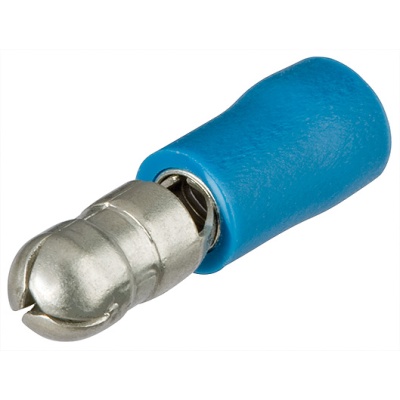 Knipex 97 99 151 Ronde stekkers gesoleerd, blauw,  5 mm, 1,5-2,5 mm