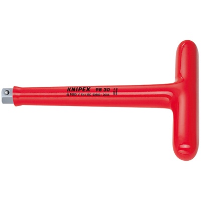 Knipex 98 30 T-Handle Drive with external square 3/8"