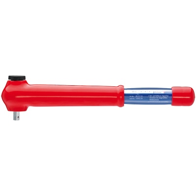 Knipex 98 43 50 Torque Wrench with driving square, reversible