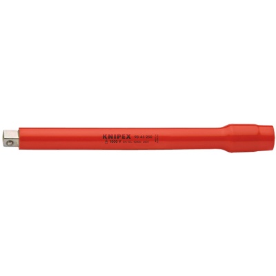 Knipex 98 45 250 Extension Bar with internal/external square 1/2", 250 mm