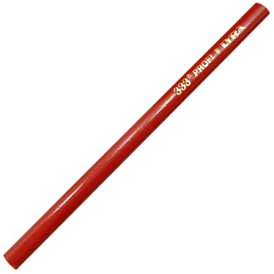Lyra 333/24 Carpenter pencil, length 240 mm, red
