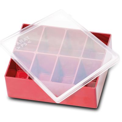 Parat 900.021.166 Insert with lid and dividers, red