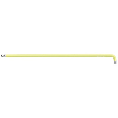 PB Swiss Tools 2212.L 3 SY Hex key long with ball-end, short tip, 3 mm, light yellow