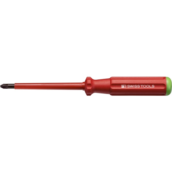 PB Swiss Tools 5192.2-100 Classic VDE screwdriver Pozidriv size PZ2