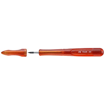 PB Swiss Tools 704.K 4-20 Scriber with tungsten carbide point and cap