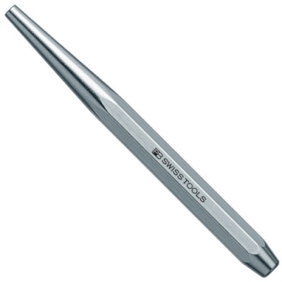 PB Swiss Tools 735.1,5 Drift punch with octagonal grip and flat tip, 1,5 mm