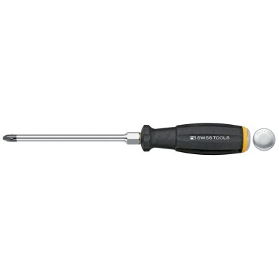 PB Swiss Tools 8193.D 1-80 SwissGrip screwdriver with striking cap Phillips size PH1
