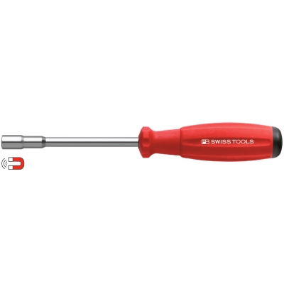 PB Swiss Tools 8451.10-100 M SwissGrip greep met magnetische bithouder voor 1/4" bits