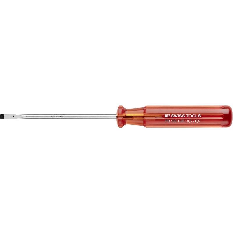 PB Swiss Tools 100.1-90 Classic screwdriver for slotted screws size 1