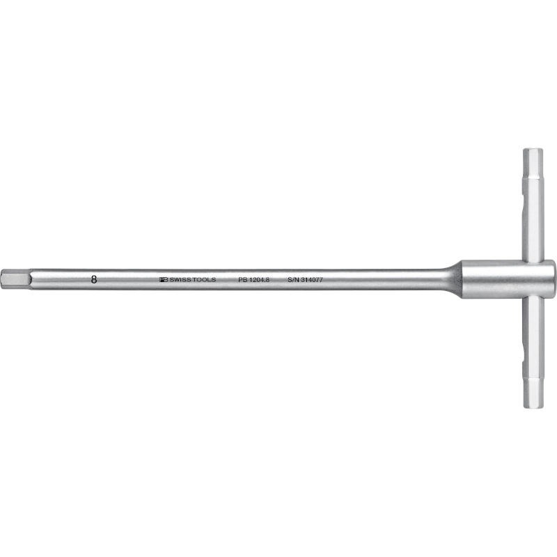 PB Swiss Tools 1204.8 Screwdriver with T-handle, Inbus, 8 mm