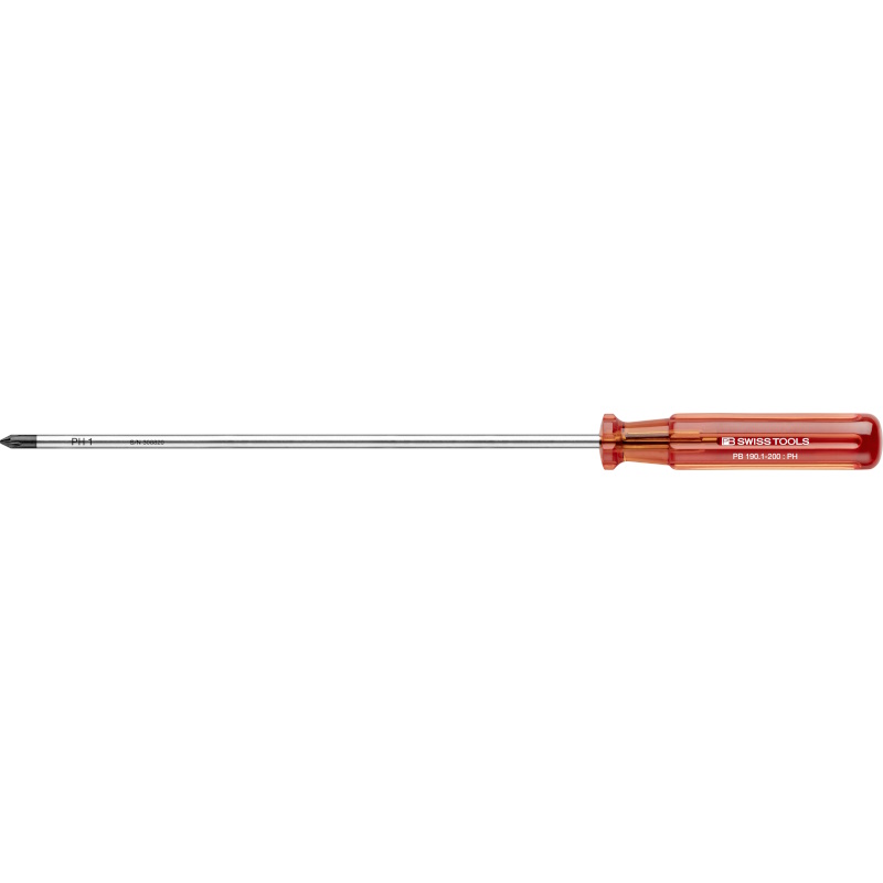 PB Swiss Tools 190.1-250 Classic screwdriver, Phillips size 1, blade 250 mm
