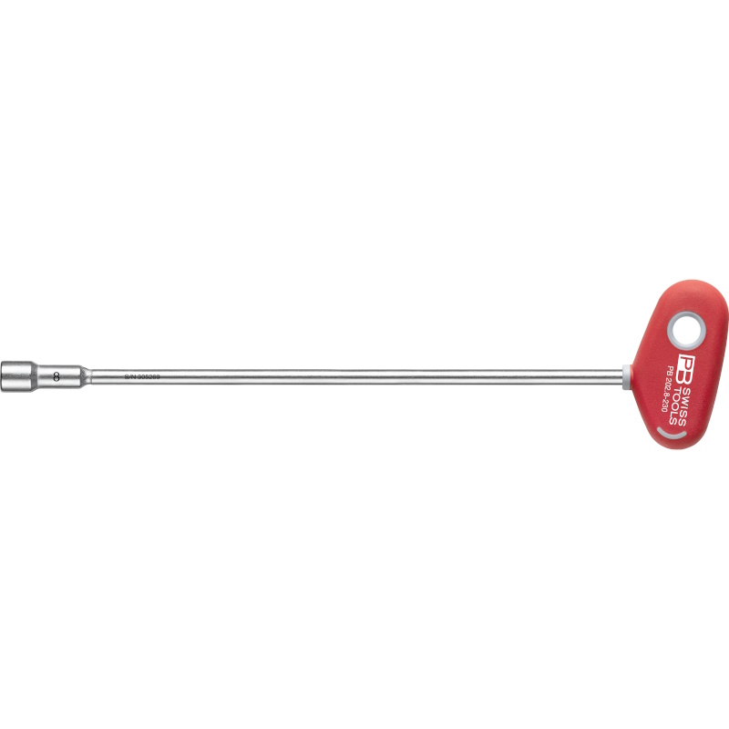 PB Swiss Tools 202.8-230 Hexagon socket wrench with cross-handle, size 8 mm