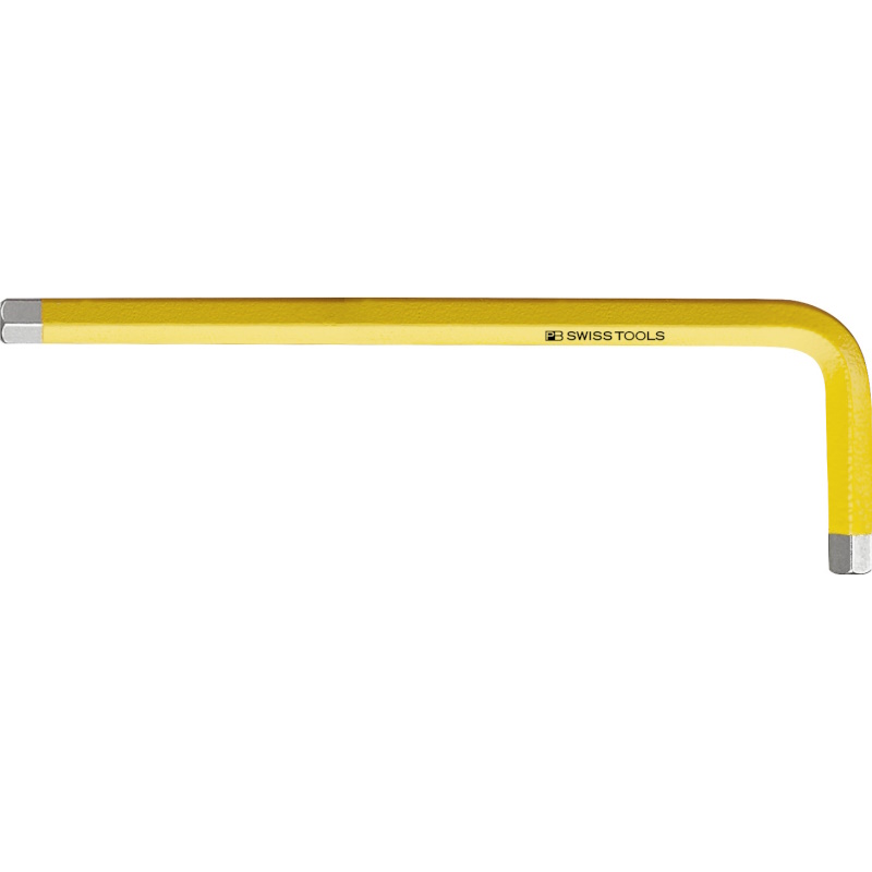 PB Swiss Tools 210.3 SY Rainbow Winkelschlssel, hellgelb, Inbus 3 mm