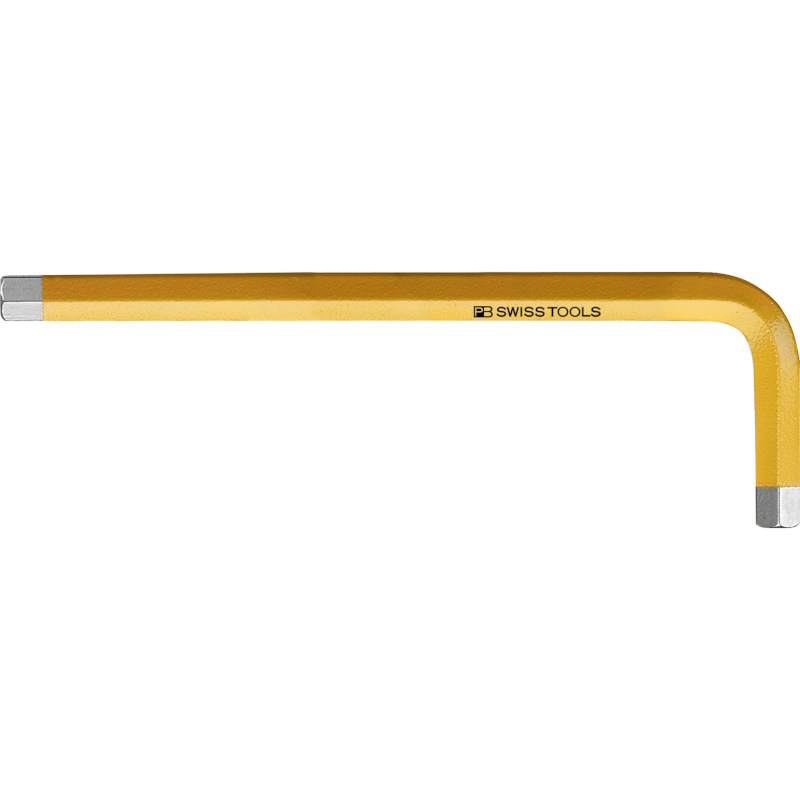 PB Swiss Tools 210.4 YE Rainbow L-key, yellow, Inbus 4 mm