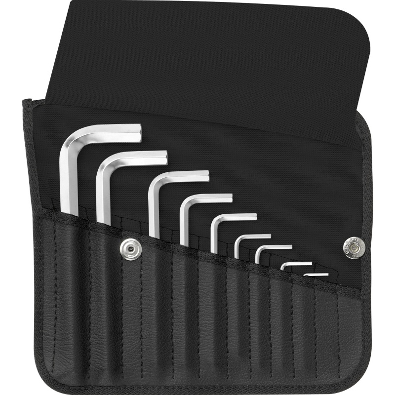 PB Swiss Tools 210.K L-key set in roll-up case, Inbus 1,5 to 10 mm