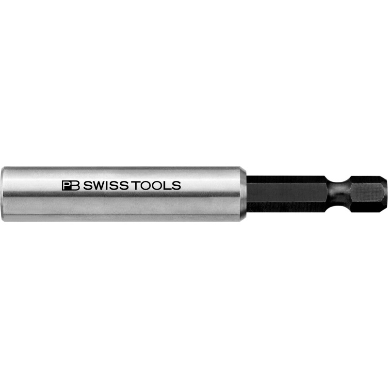 PB Swiss Tools 450.M Universal magnetic bitholder for 1/4" bits, 75 mm long