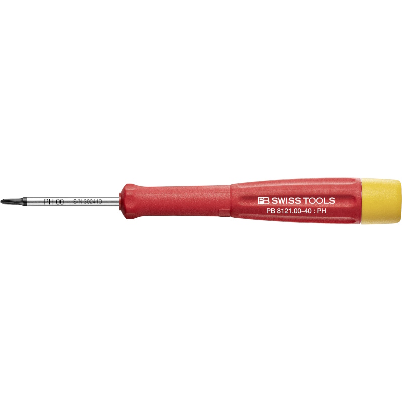 PB Swiss Tools 8121.00-40 Electronics screwdriver, Phillips, PH00