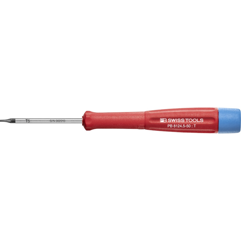 PB Swiss Tools 8124.5-50 Electronics screwdriver, Torx, T5