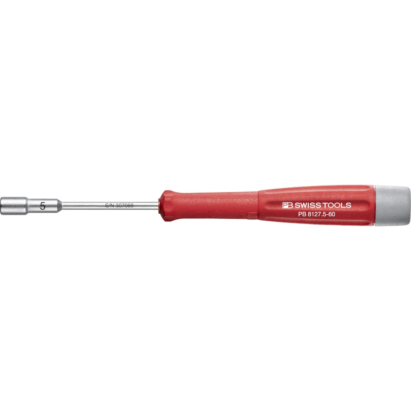 PB Swiss Tools 8127.5-60 Electronics screwdriver, hexagon, 5 mm