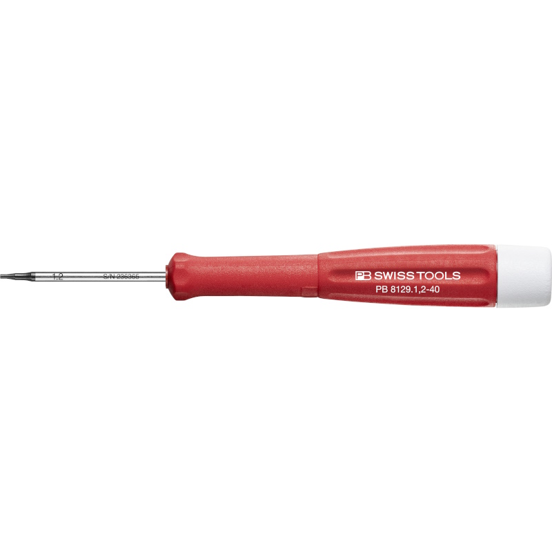 PB Swiss Tools 8129.1.2-40 Electronics screwdriver, Pentalobe, 1,2 mm