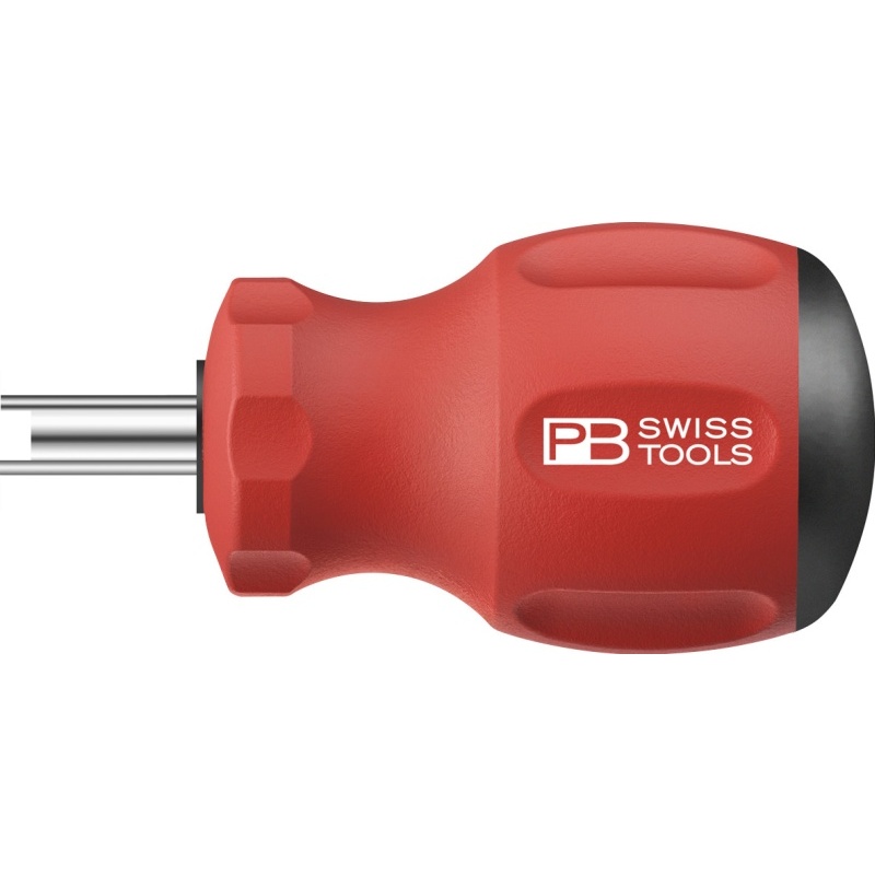 PB Swiss Tools 8197.V-10 Reifenventil-Schraubenzieher mit SwissGrip Stubby Griff