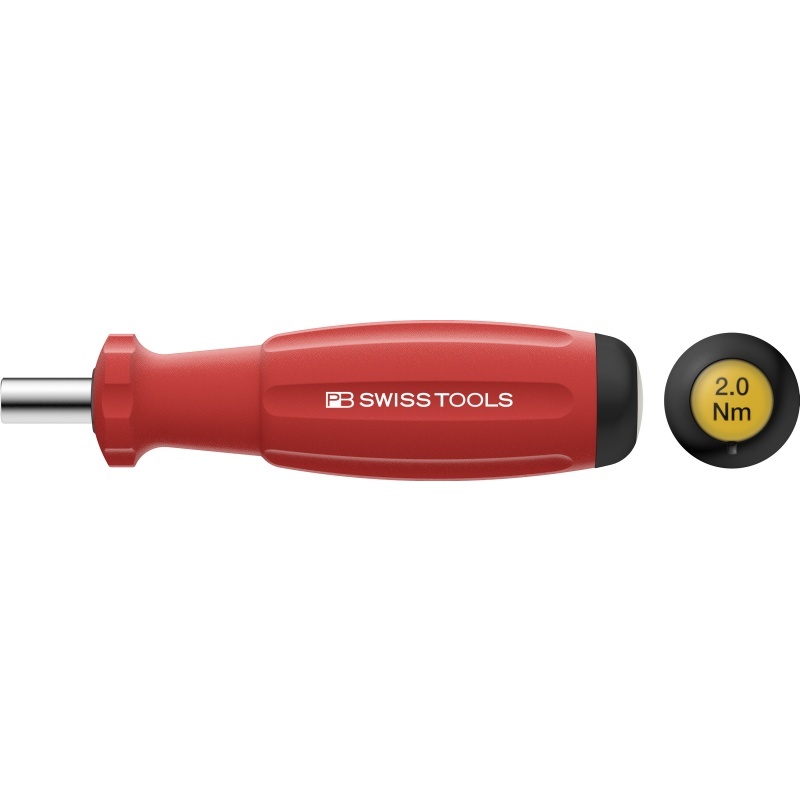 PB Swiss Tools 8314.M 2,0 Nm MecaTorque Drehmomentgriff voreingestellt auf 2,0 Nm