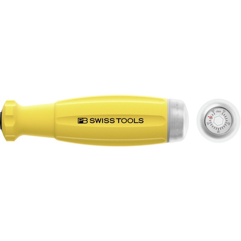 PB Swiss Tools 8316.A 10-50 ESD MecaTorque ESD torque handle for PB 53 series blades, 10 - 50 cNm
