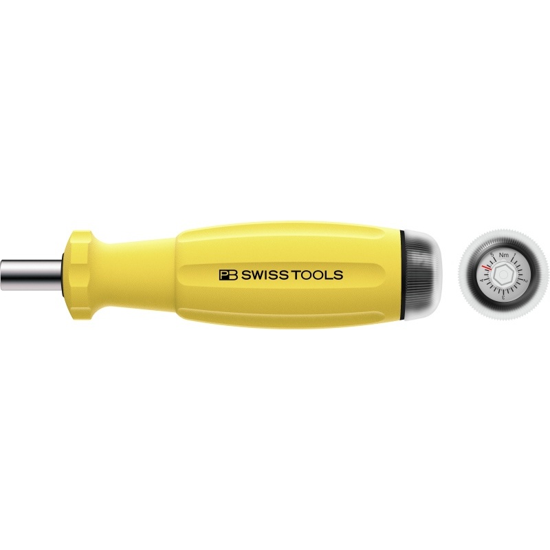 PB Swiss Tools 8317.M 1,0-5,0 ESD MecaTorque ESD Drehmomentgriff mit Bithalter, 1,0 - 5,0 Nm
