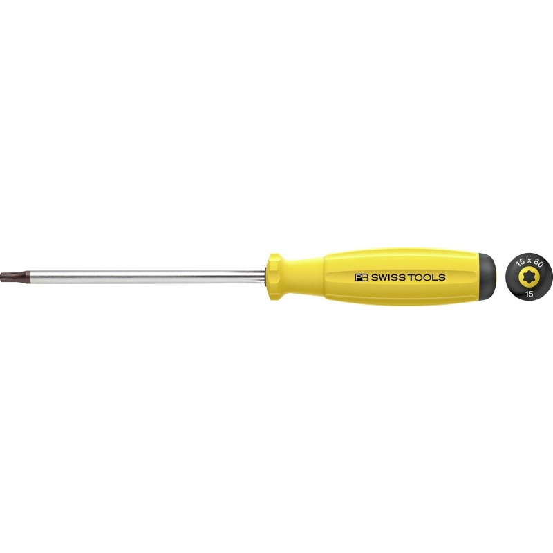 PB Swiss Tools 8400.15-80 ESD SwissGrip ESD screwdriver Torx size T15