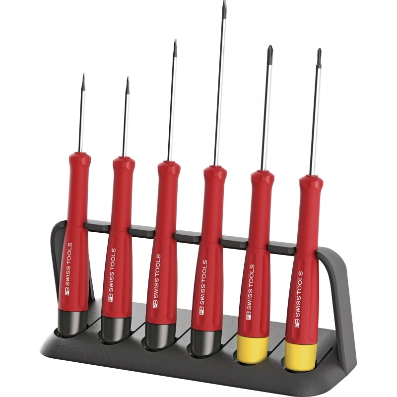 PB Swiss Tools 8641 Electronics screwdriver set, Slotted/Phillips