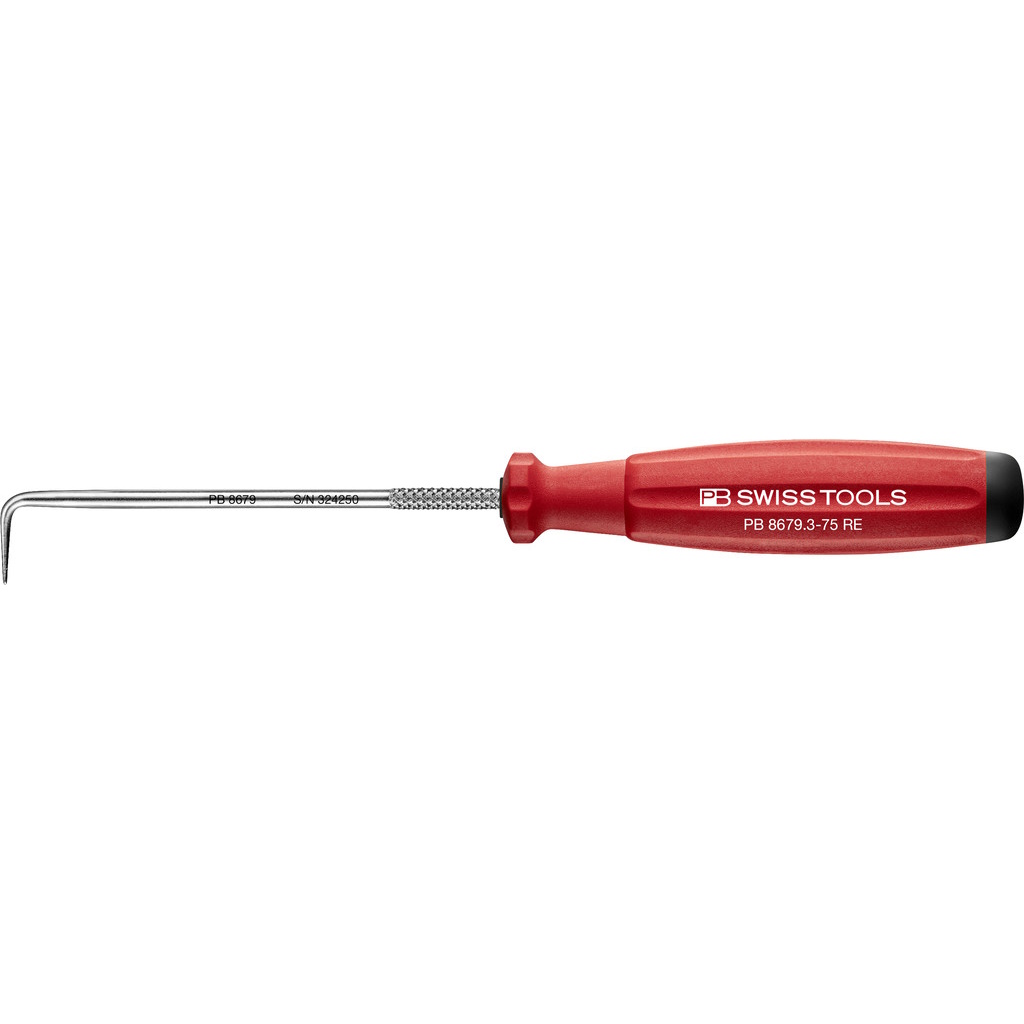 PB Swiss Tools 8679.3-75 RE Picktool SwissGrip with 90 degree angle
