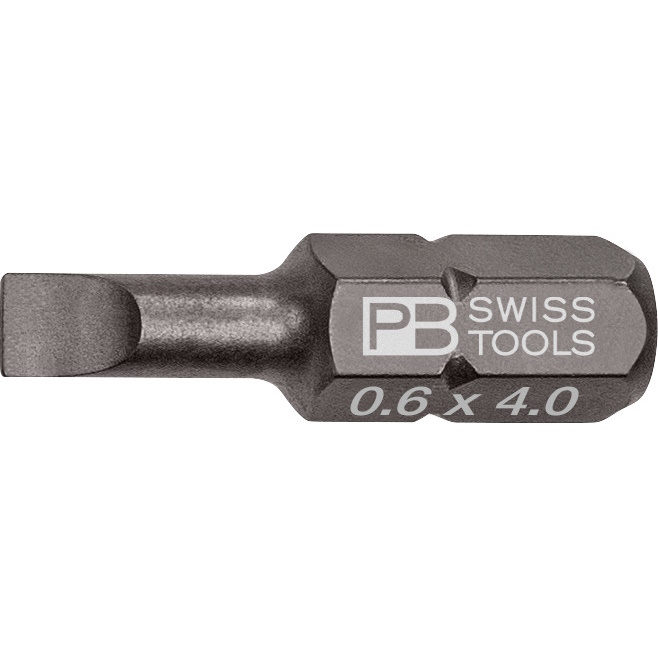 PB Swiss Tools C6.135/2 PrecisionBit slotted, 25 mm long, size 2 (0,6x4,0 mm)