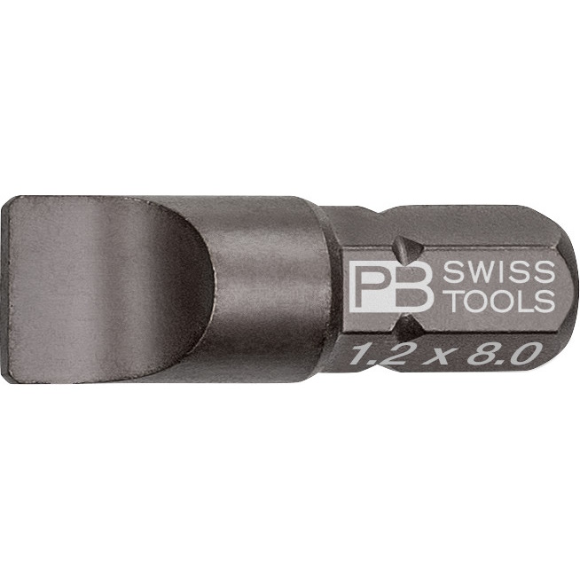 PB Swiss Tools C6.135/5 PrecisionBit Schlitz, 25 mm lang, gre 5 (1,2x8,0 mm)