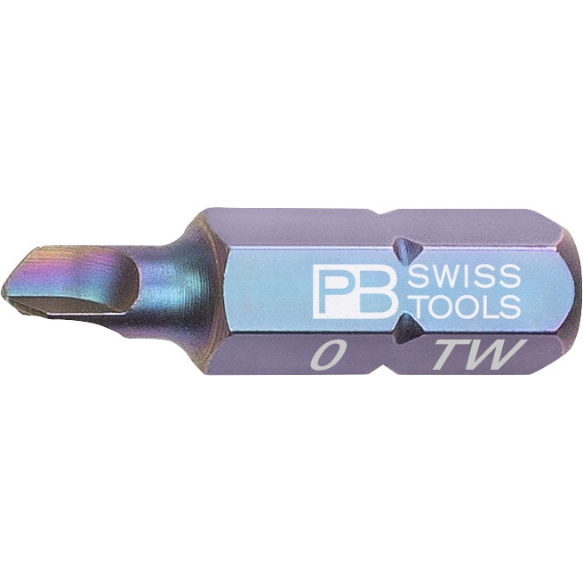 PB Swiss Tools C6.189/0 PrecisionBit Tri-wing, 25 mm lang, maat #0