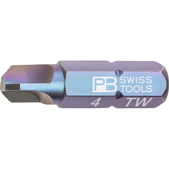 PB Swiss Tools C6.189/4 PrecisionBit Tri-wing, 25 mm lang, maat #4