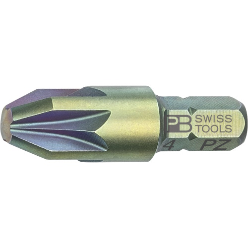 PB Swiss Tools C6.192/4 PrecisionBit Pozidriv, 33 mm long, size PZ4
