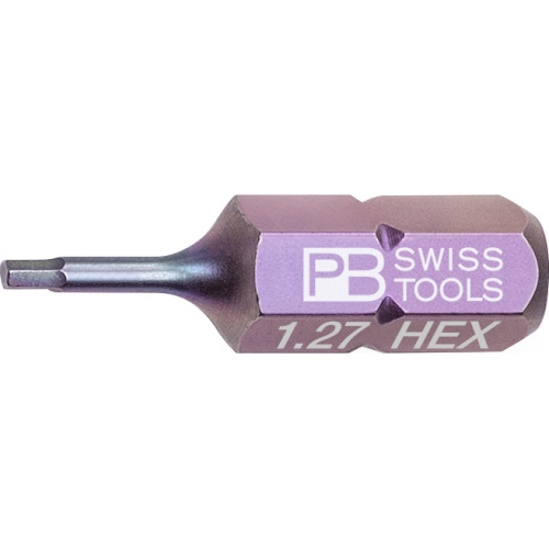 PB Swiss Tools C6.210/1,27 PrecisionBit Inbus, 25 mm lang, gre 1,27 mm