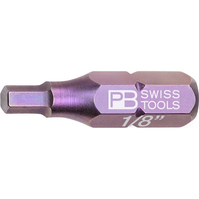 PB Swiss Tools C6.213Z-1/8 PrecisionBit Inbus, 25 mm lang, maat 1/8"