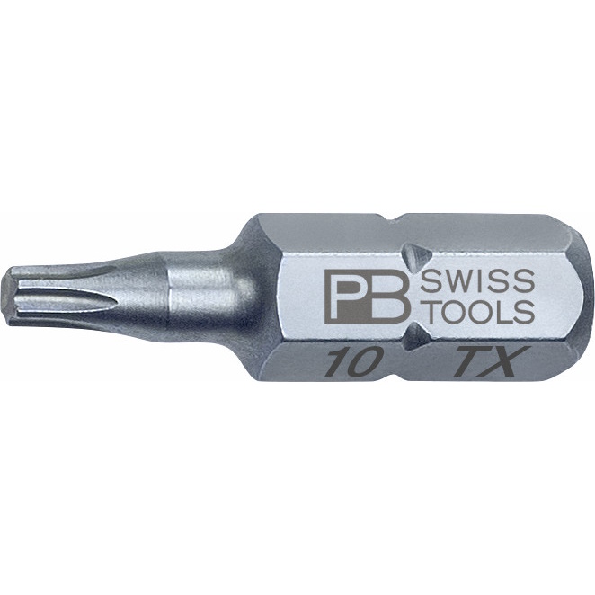 PB Swiss Tools C6.400/10 PrecisionBit Torx, 25 mm long, size T10