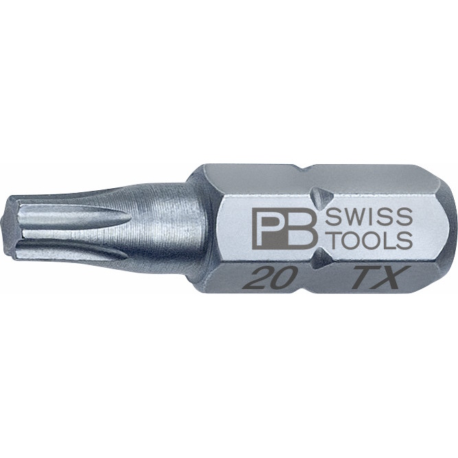 PB Swiss Tools C6.400/20 PrecisionBit Torx, 25 mm long, size T20