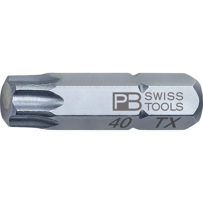 PB Swiss Tools C6.400/40 PrecisionBit Torx, 25 mm lang, maat T40