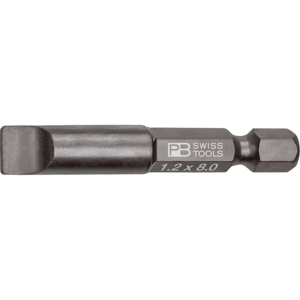 PB Swiss Tools E6.100/5 PrecisionBit Schlitz, 50 mm lang, gre 5 (1,2x8,0 mm)